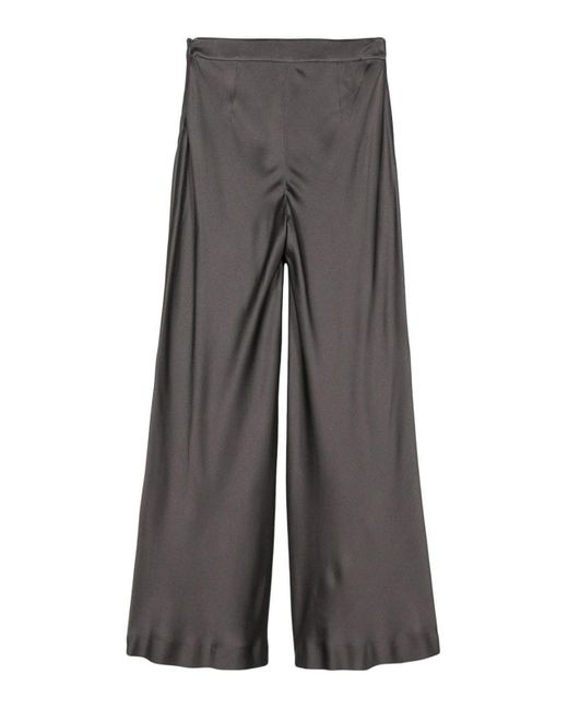 Alberta Ferretti Gray Casual Trousers