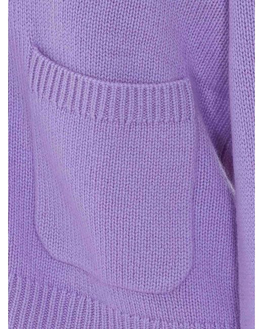 Lisa Yang Purple Danni Cardigan
