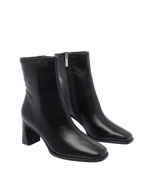 Steve Madden Black Odesa Pump Booties