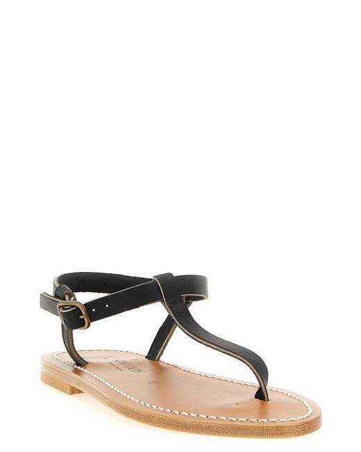 K. Jacques Brown Petrone Sandals