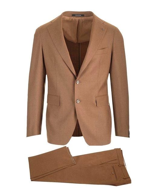 Tagliatore Brown Vesuvio Suit for men