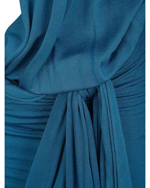 Blumarine Blue Mini Dress