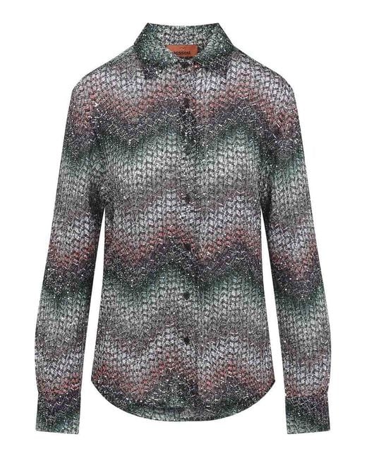 Missoni Gray Caperdoni Shirt