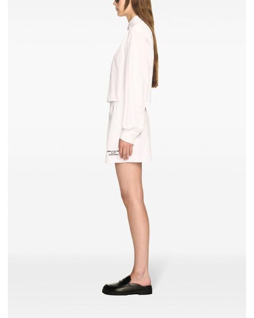 Off-White c/o Virgil Abloh White Shorta