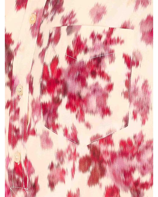 Isabel Marant Pink Rusak Shirt