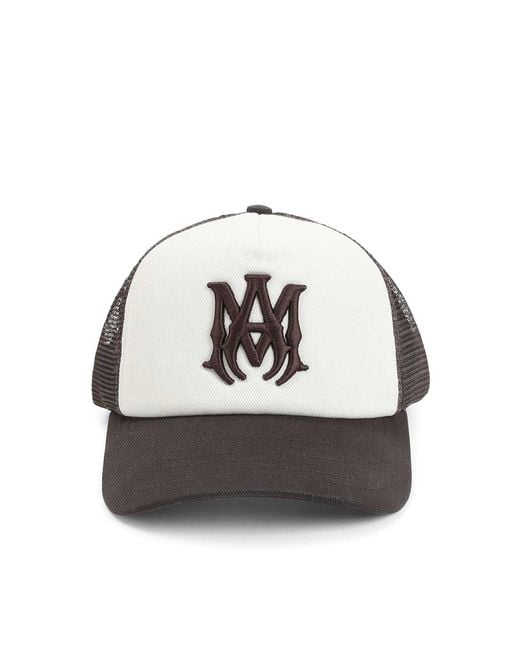 Amiri Gray Foam Trucker Hat for men