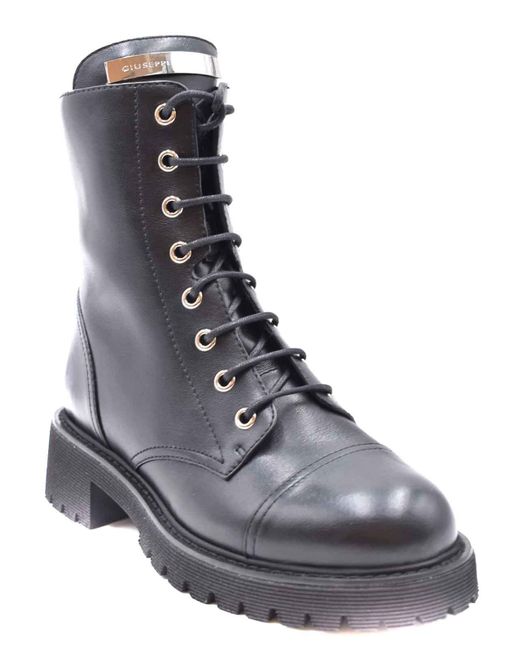 Giuseppe Zanotti Black Ankle Boots