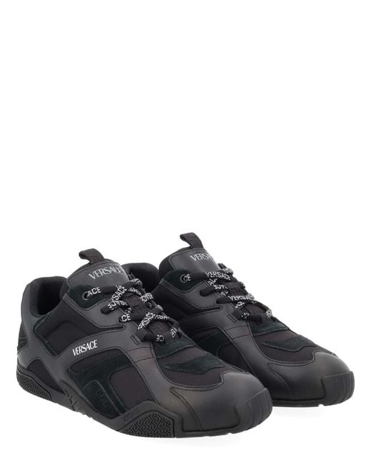 Versace Black Galaxia Sneaker for men
