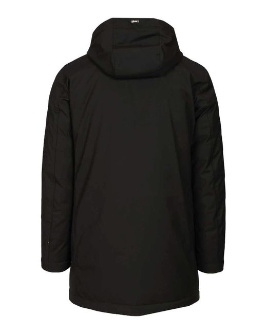 Herno Black Parka for men