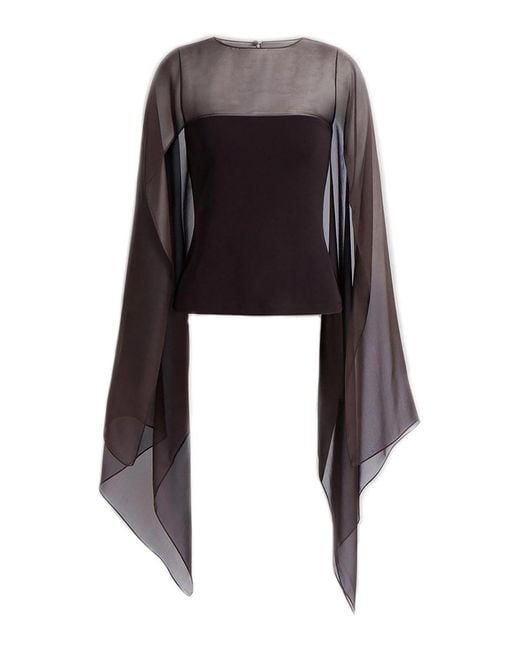 Alberta Ferretti Black Shirt