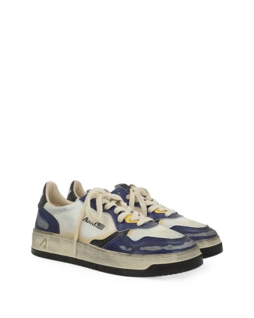 Autry Blue Sup Vint Low for men