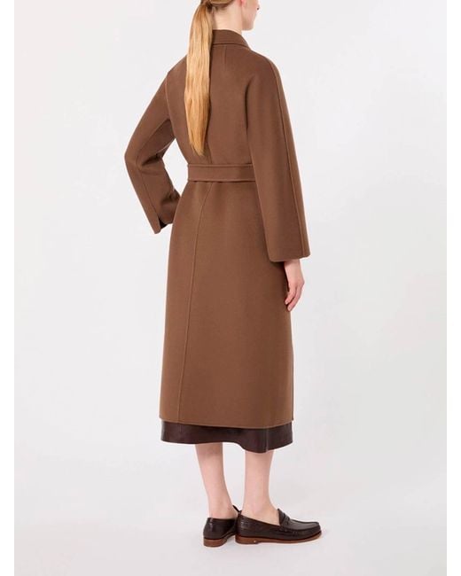 Max Mara Brown Maxmara 'S Esturia Coat