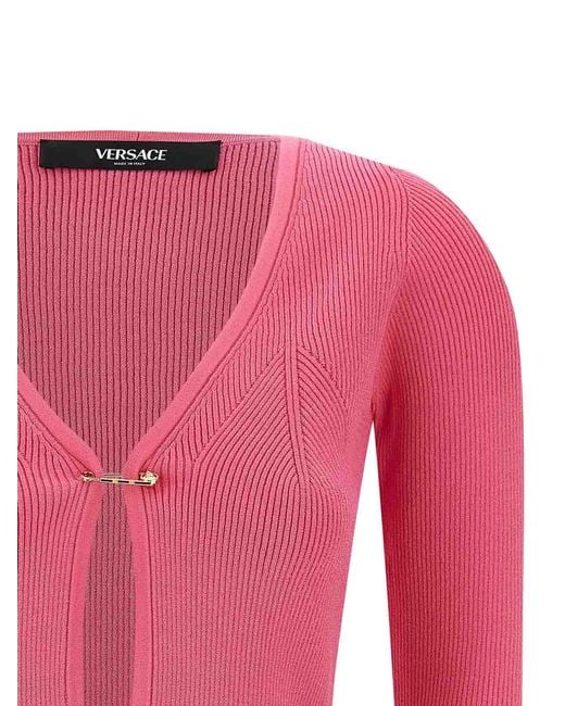 Versace Pink Cardigan