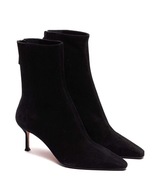 Aquazzura Black Saint Honore' Pump Boots