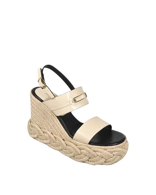 Sergio Rossi Natural Sandals