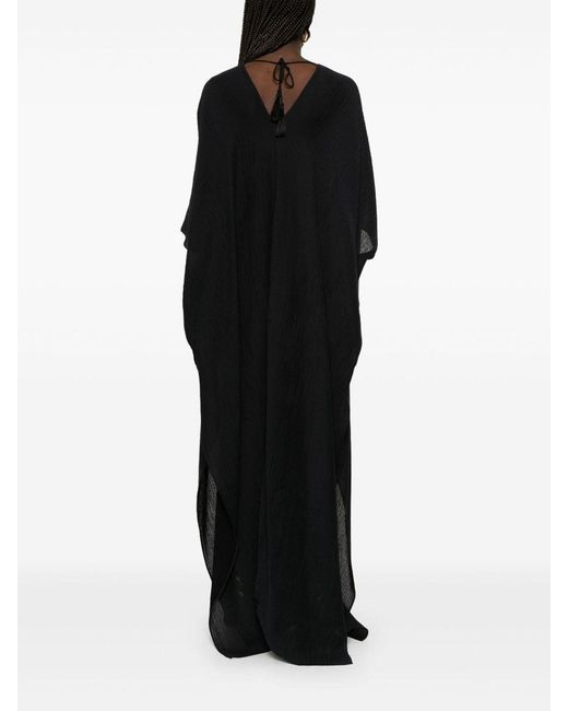 Taller Marmo Black Rio Maggiore Kaftan Dress
