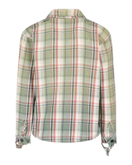 GALLERY DEPT. White Checked Shirt for men