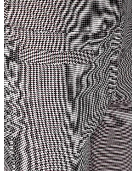 Courreges Gray Heritage Houndstooth Pants