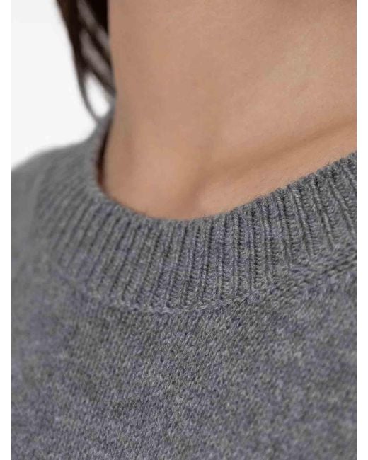 Jil Sander Gray Crewneck