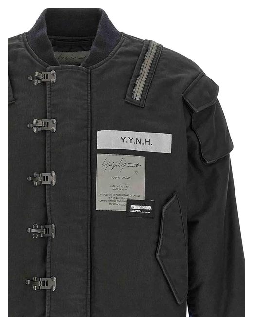 Yohji Yamamoto Black Jacket Nh for men