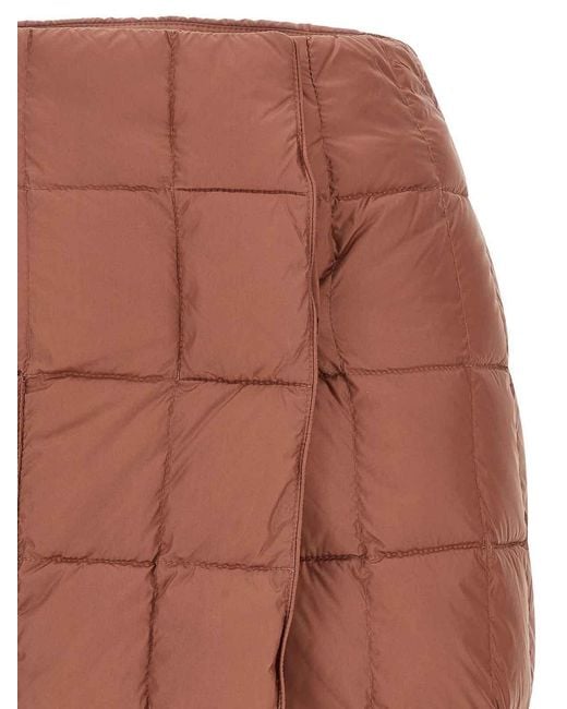 Ienki Ienki Brown Mini Plahta Skirt