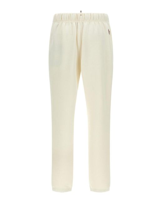Moncler Natural Double Fabric Joggers
