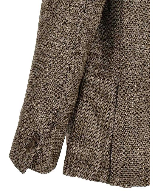 Maurizio Miri Green Blazer for men