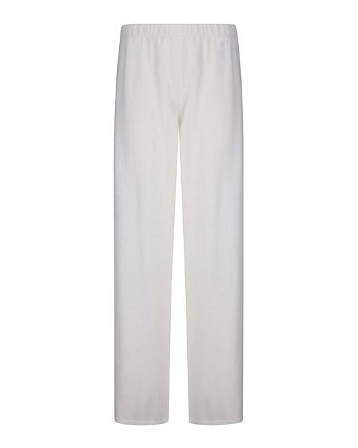 Lisa Yang White Aina Trousers