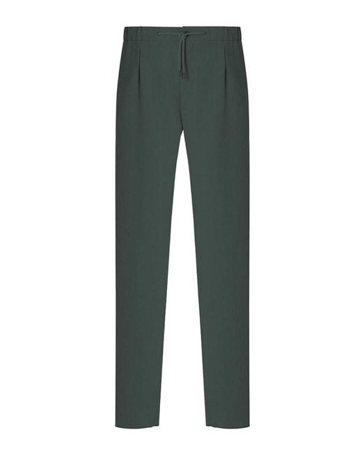 Giorgio Armani Green Pants for men