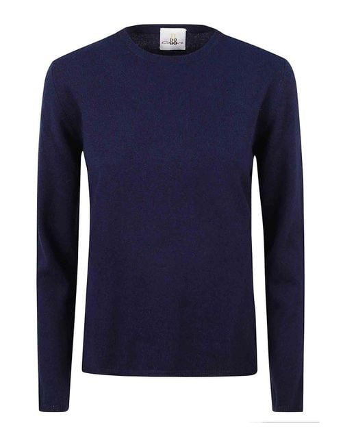 ELEVEN88 Blue Crewneck