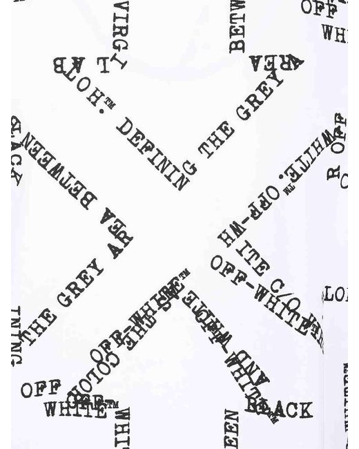 Off-White c/o Virgil Abloh White Type Arrow Skate T-Shirt for men