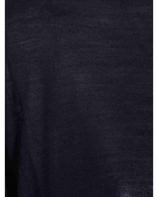 Jacquemus Blue La Maille Mananco Shirt