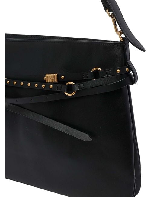 Pinko Black Big Shoulder Bag