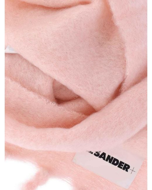 Jil Sander Pink Scarf for men