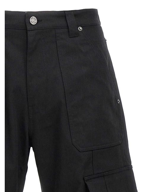 Golden Goose Deluxe Brand Blue Leniin Cargo Pants for men