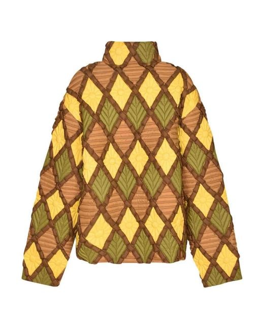 RAXXY Yellow Puffer Jacket