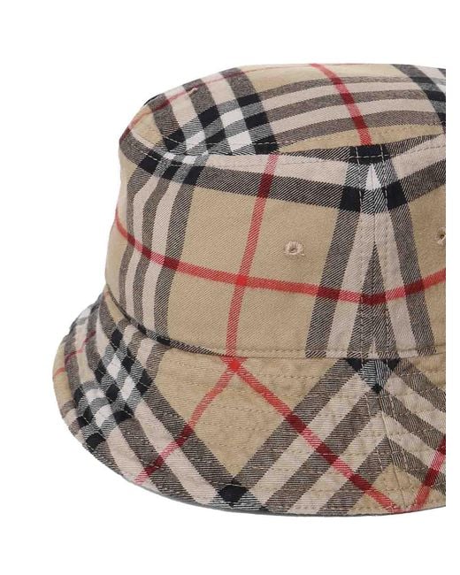 Burberry Black Hats for men