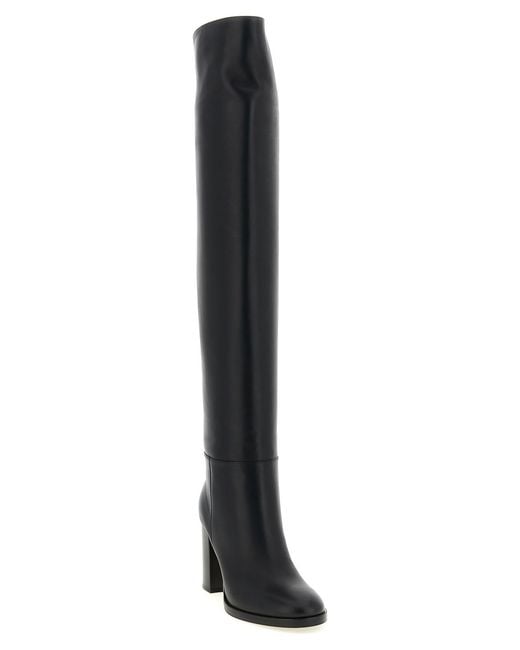 Gianvito Rossi Black Glove Boots