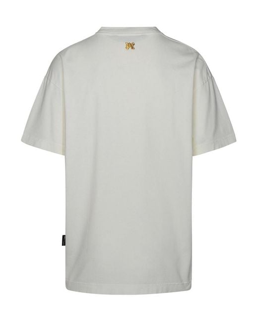 Palm Angels Gray T-Shirts for men