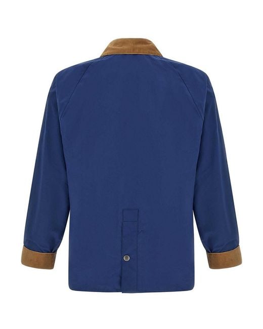 Barbour Blue Paul Smith Loves Jacket for men
