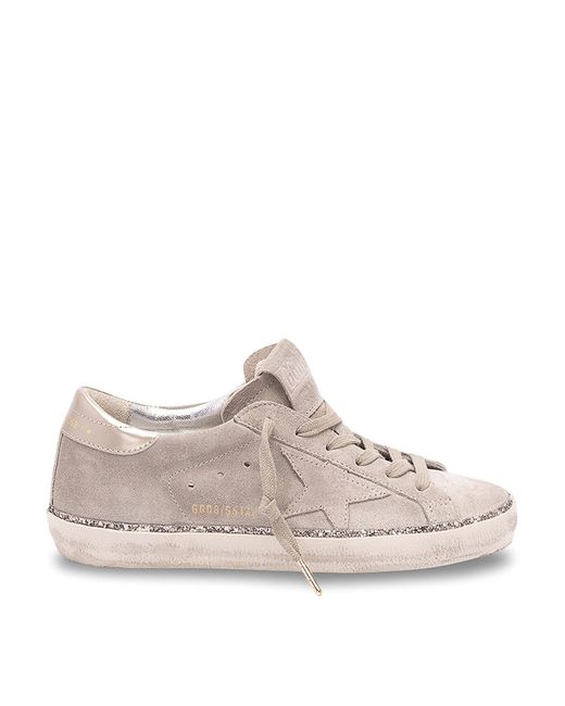 Golden Goose Deluxe Brand Brown 'Super-Star' Sneakers