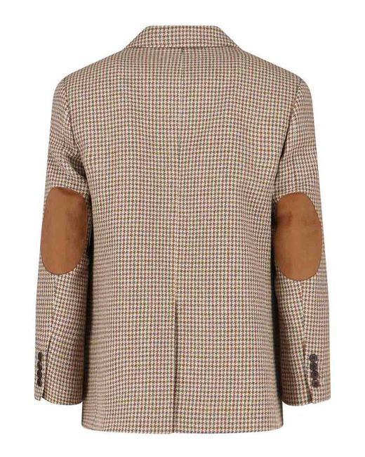 DUNST Brown Single-Breasted Blazer for men