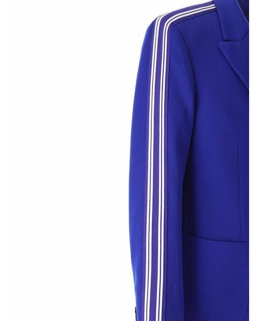 MSGM Blue Stripes Jacket for men