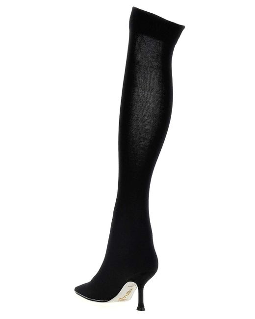 Rene Caovilla Black Boots
