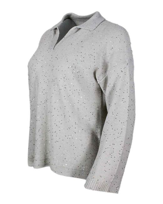 Antonelli Gray Sweater