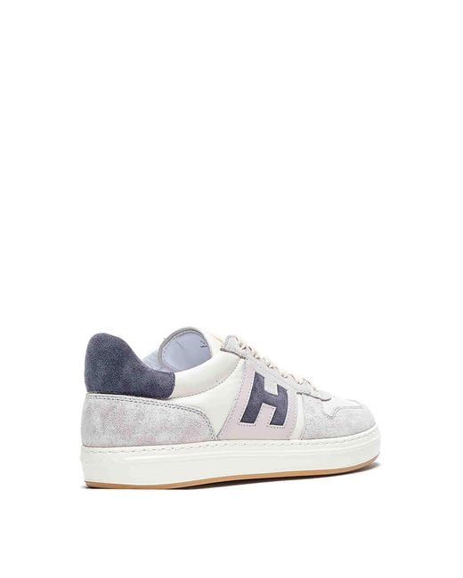 Hogan White H-Tv Sneakers for men