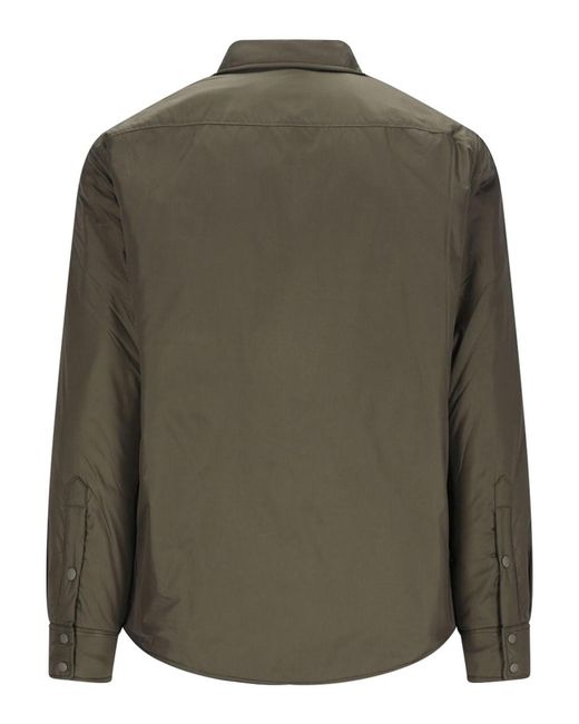 Aspesi Green Overshirt 13 Piu Khaki for men