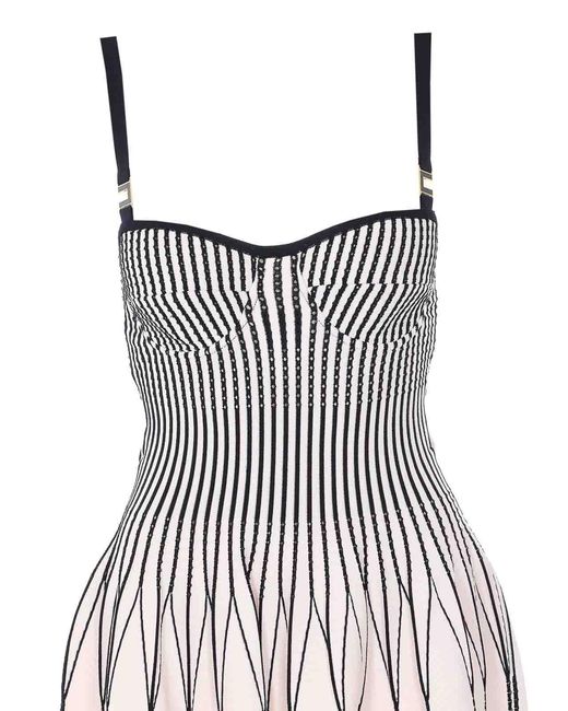 Elisabetta Franchi White Mini Dresszip And Hook Closure