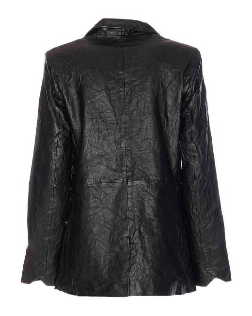 Zadig & Voltaire Black Valse Leather Jacket
