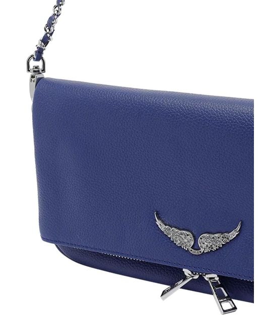 Zadig & Voltaire Blue Rock Crossbody Bag